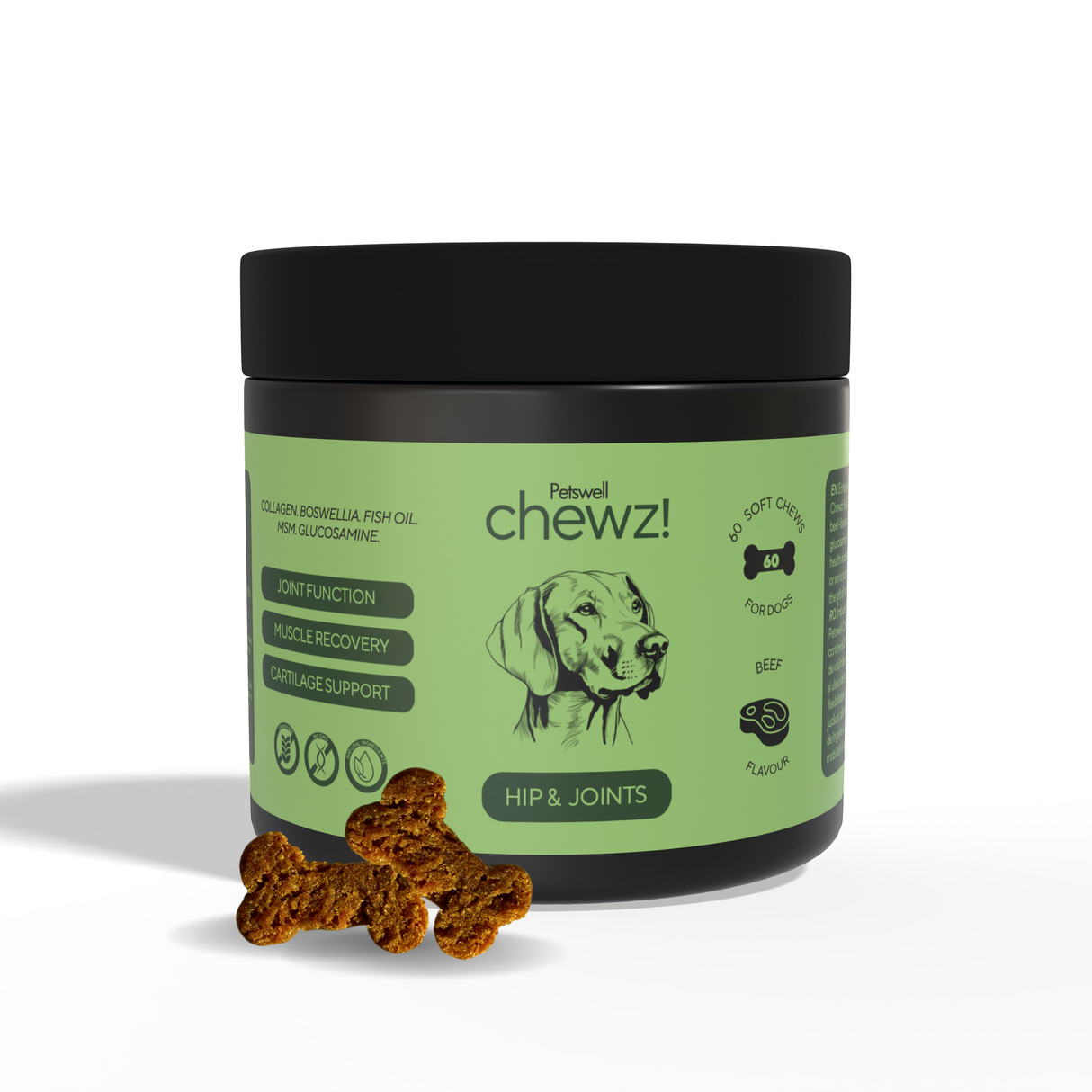 chewz! Hip & Joints 60 Cpr