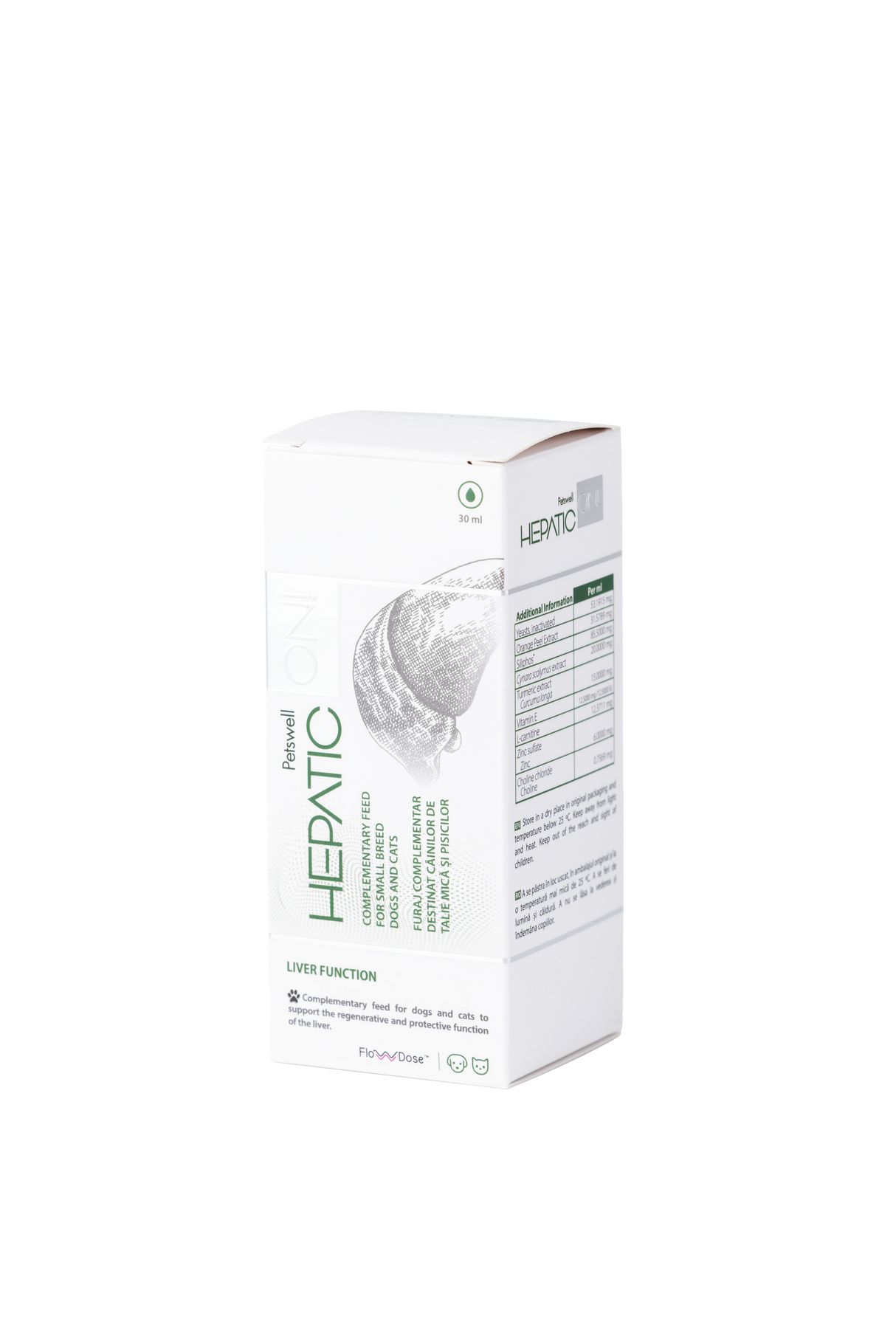 Hepatic-On 30 Ml - Caini Talie Mica & Pisici