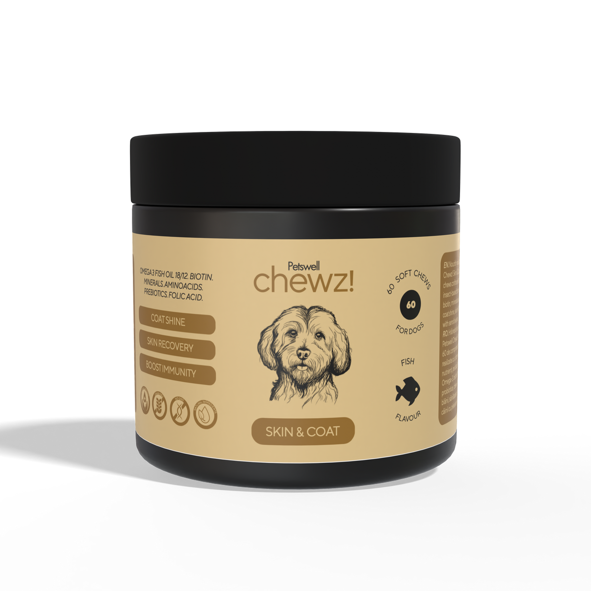 chewz! Skin & Coat 60 Cpr