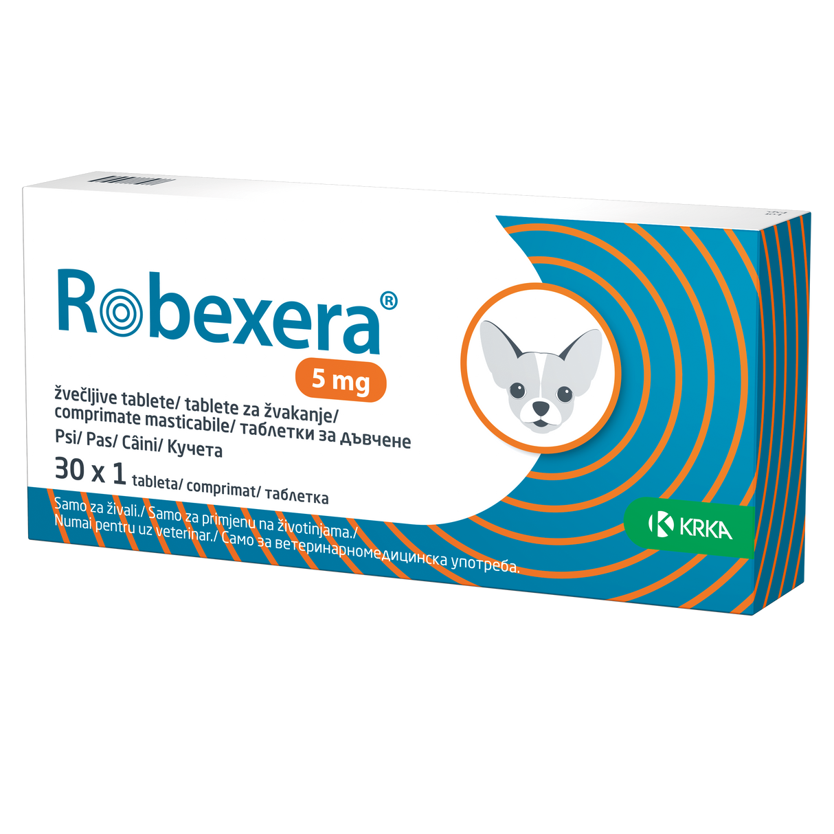 Robexera 5 mg *30cpr.mast.
