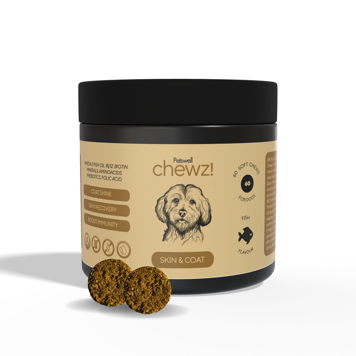 chewz! Skin & Coat 60 Cpr