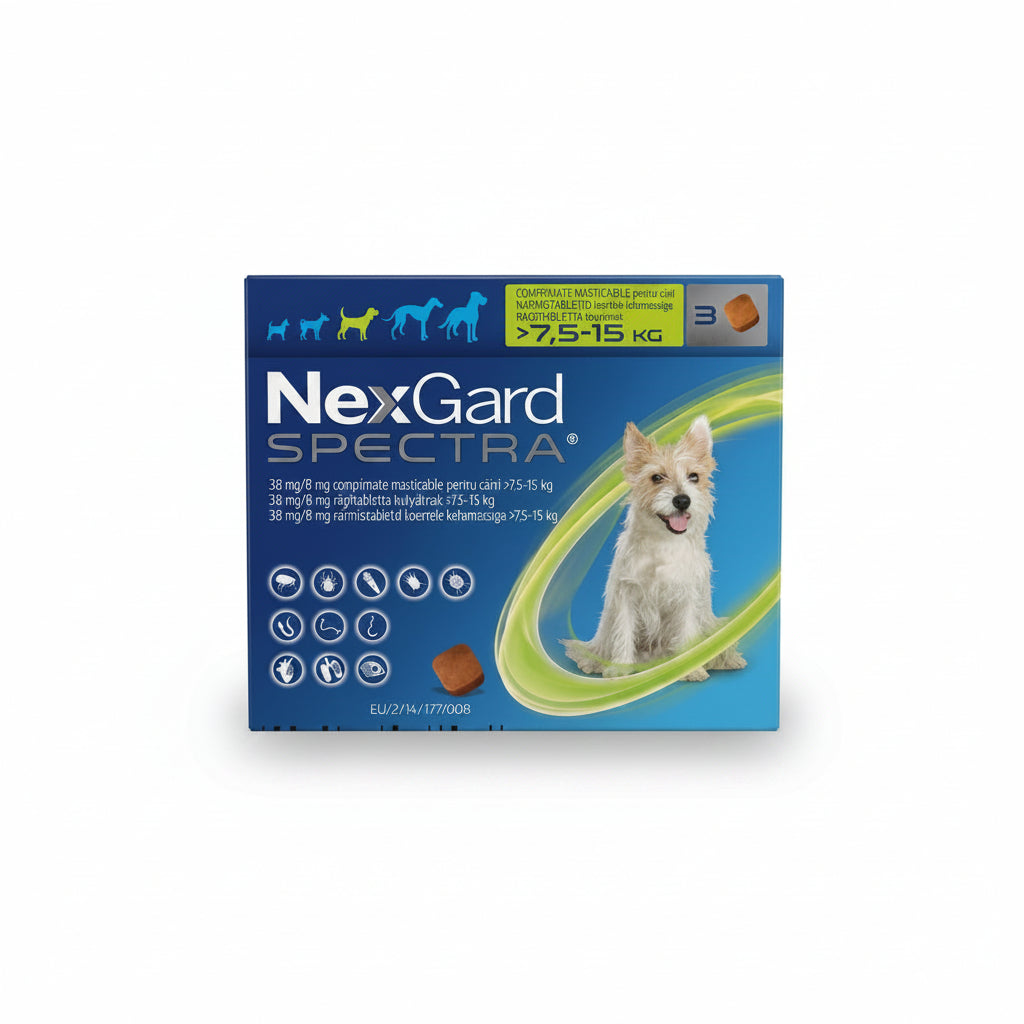 Nexgard Spectra M 7,5 - 15 Kg