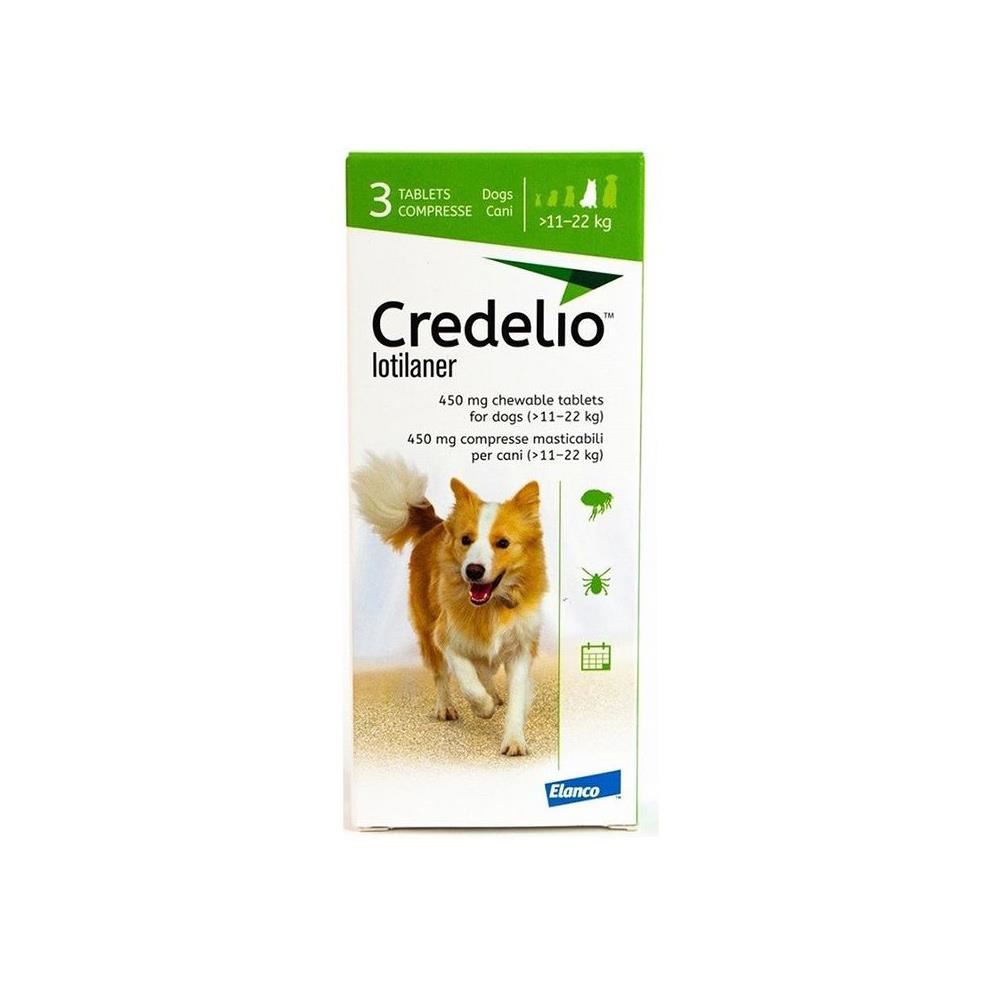 Credelio 450 Mg 11 - 22 Kg 3 Tbl