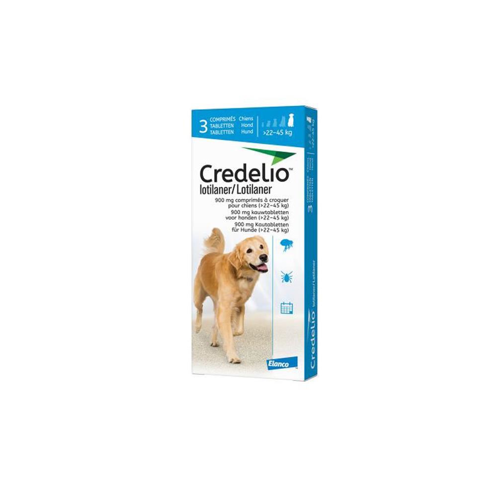 Credelio 900 Mg 22 - 45 Kg 3 Tbl