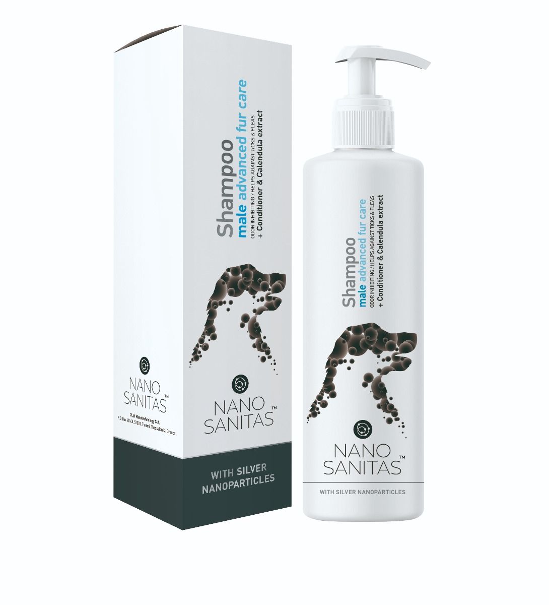 Sampon pentru ingrijirea blanii destinat masculilor 250 Ml