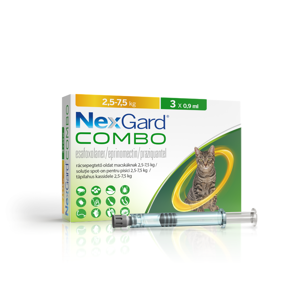 Nexgard Combo L 2.5 - 7.5 Kg