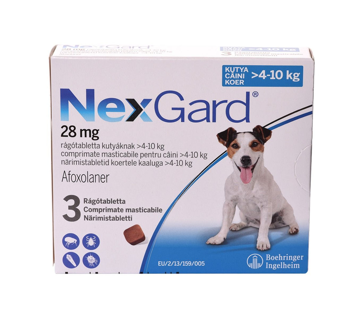 Nexgard M 4 - 10 Kg