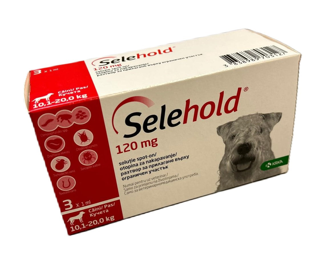 Selehold 120mg sol.caini 10,1-20kg