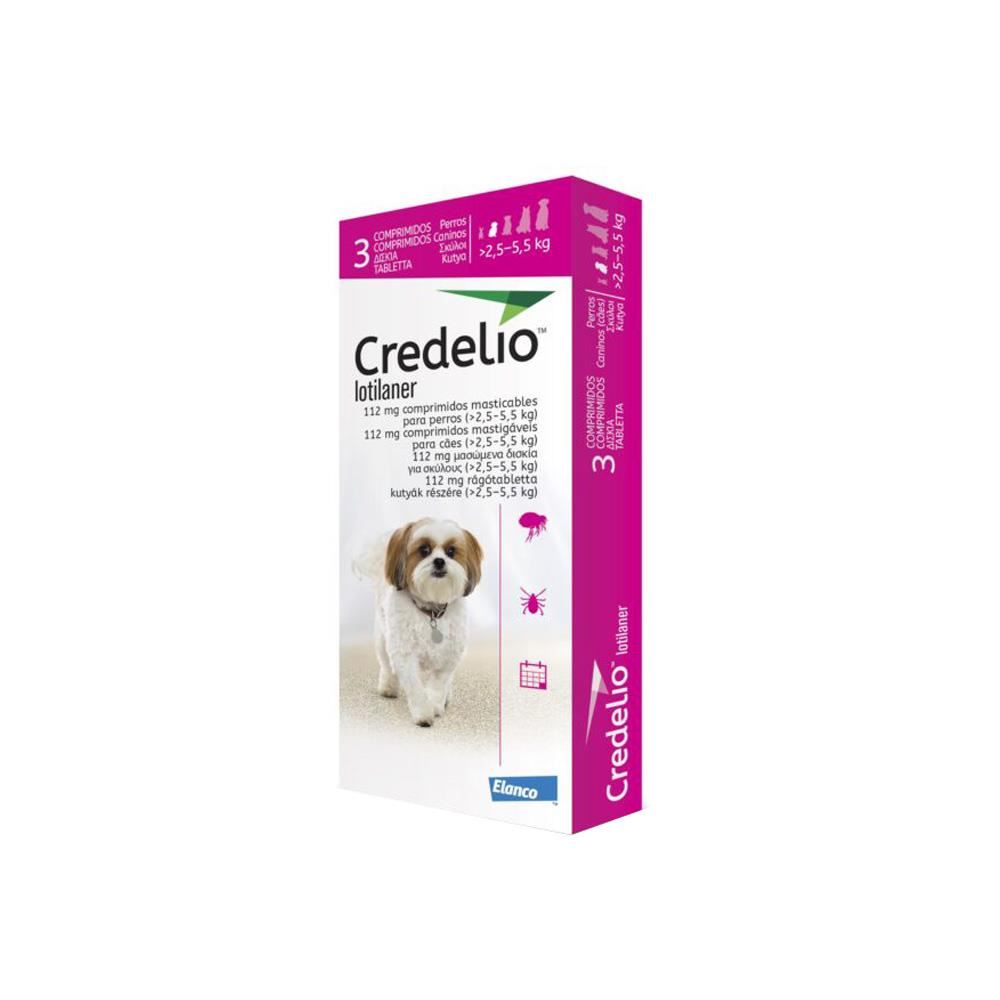 Credelio 112.5 Mg 2.5 - 5 Kg 3 Tbl