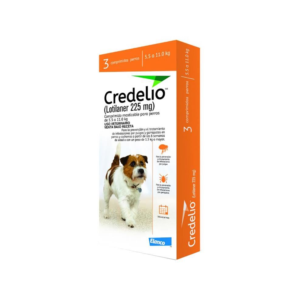 Credelio 225 Mg 5.5 - 11 Kg 3 Tbl
