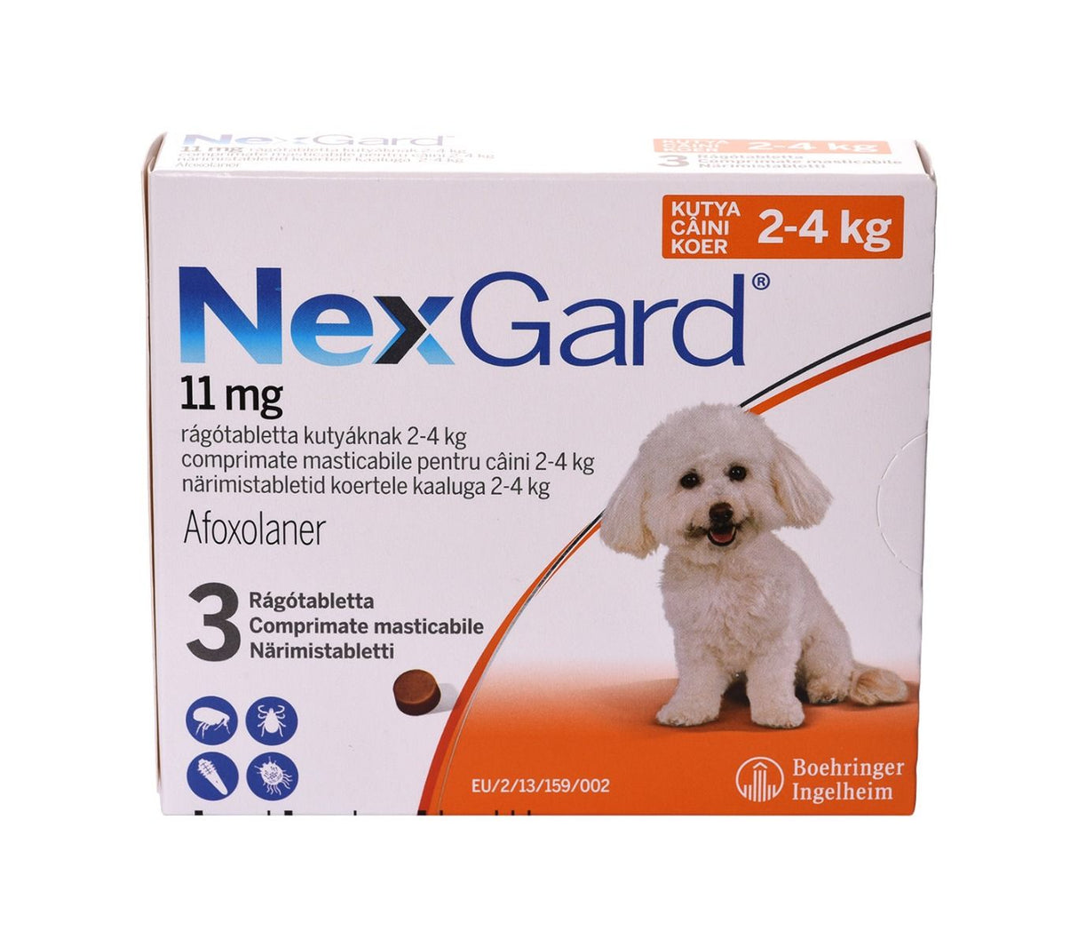 Nexgard S 2 - 4 Kg